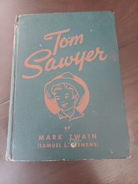 Vintage 1944 Tom Sawyer Hardcover Book